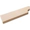 Ekena Millwork 2in. W x 8in. H x 28in. L Garner Woodgrain TimberThane Rafter Tail, Primed Tan RFTUR02X08X28GARRCPR - alternate 4